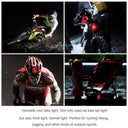 Compact Multi-Function LED Bicycle Taillights for Safety