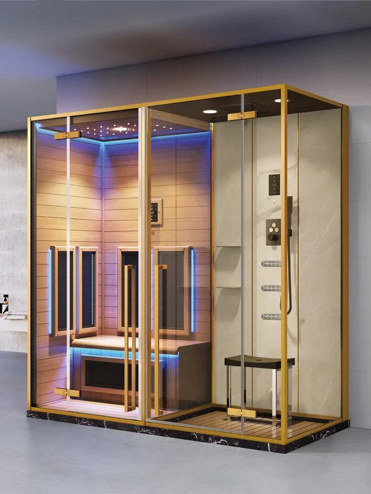 Luxurious Steam Spa Shower System - Create a Spa-Like Retreat at Home  ourlum.com   