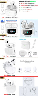 Air Ear Freepods Bluetooth Earphone TWS ANC Buds Pro