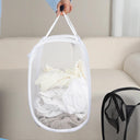 Mesh Laundry Basket Organizer for Clothes Storage and Travel