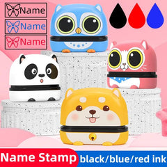 Customizable Kids Name Stamp Set: Waterproof, Non-Fading Seal Kit