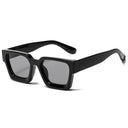 Trendy Unisex Retro Square Sunglasses UV400 Protection