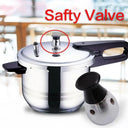 Stainless Steel High Pressure Cooker Fast Cooking for Soup Meat