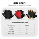 Gym Gloves Fingerless Anti-Slip Shock-Absorbing Sports Gloves