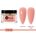 Mtssii Sparkling Nude Pink Dipping Nail Powder 5g 10g Glitter