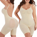 Seamless Full Coverage Bodysuit Shapewear for Thigh Slimming