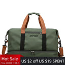 Travel Gym Bag Portable Fitness Duffle Carry On Weekender Bag