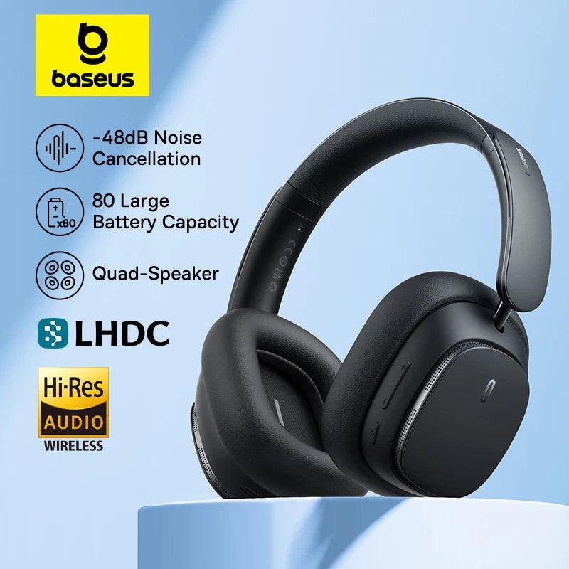 Baseus H1 Pro Hybrid Wireless Headphones: Premium Sound & Noise Cancellation  ourlum.com   