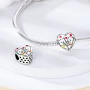 Dog Pet Charms 925 Silver Paw French Bulldog Beads Jewelry