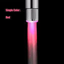 Zhang Ji LED Glow Faucet: Modern Water-saving Tap with Color Indicator  ourlum.com Single Color-Red  