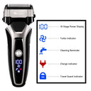 USB Rechargeable Electric Shaver Stainless Steel Trimmer