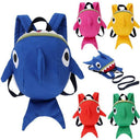 1Pcs Funny Cartoon Shark Backpack Cute Toddler Safety Harness