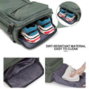 Waterproof Unisex Laptop Backpack With Shoe Compartment