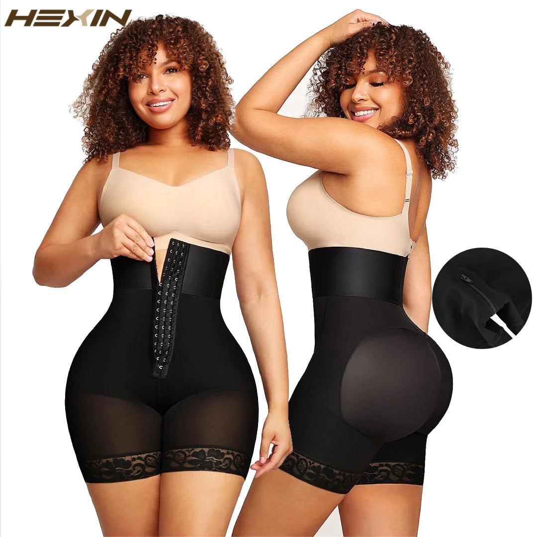 High Waist Shapewear Shorts - Butt Lifter & Waist Trainer for Women’s Confidence