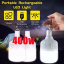 Portable 500W LED Camping Light with USB Rechargeable Bulb - Versatile Outdoor Lighting Solution  ourlum.com   