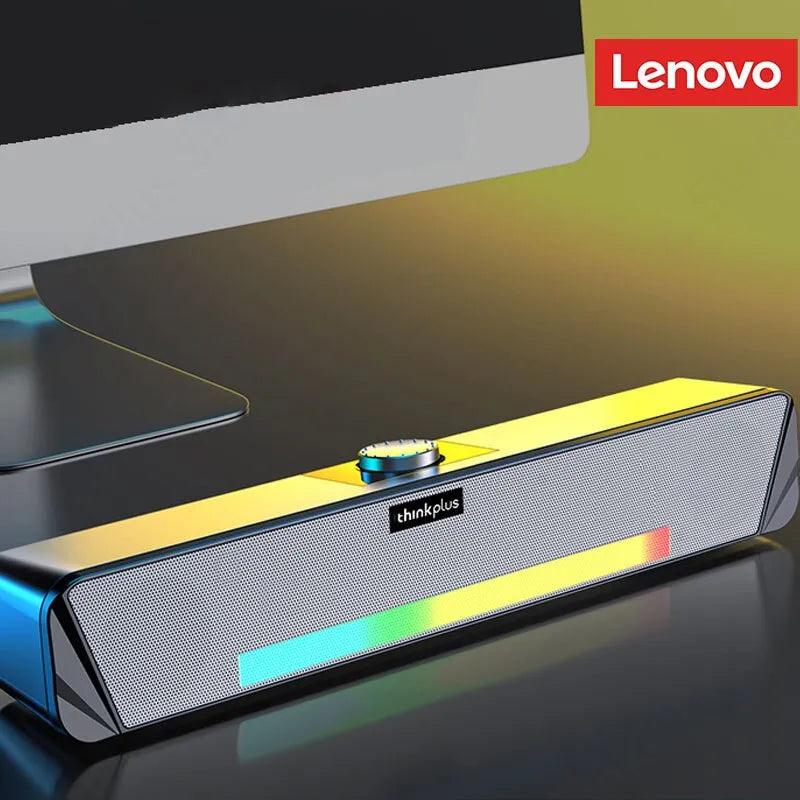 Lenovo TS33 Sound Bar Speaker: Immersive 3D Surround Experience  ourlum.com   