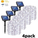 Enchanting Solar Fairy String Lights with 8 Modes for Outdoor Events