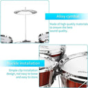 Kids Drum Set Musical Toy Drum Kit for Toddlers Jazz Fun