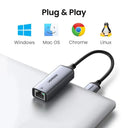 USB Ethernet Adapter: Fast Network Connection for Laptop & Switch  ourlum.com   