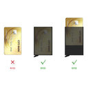 Slim Metal Card Wallet Business Minimalist RFID Cardholder