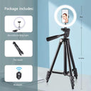 Selfie Ring Light with Remote & Tripod Stand Pro Kit