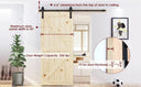 US 6.6FT/8FT/10Feet Sliding Barn Door Hardware Kit