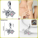 Luminous Firefly Star Dog Charm Beads Enchanting Bracelet