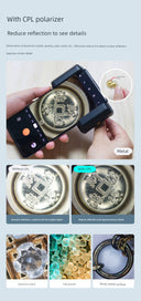 Double HD Porcelain Antique Jade Identification Eyes Phone