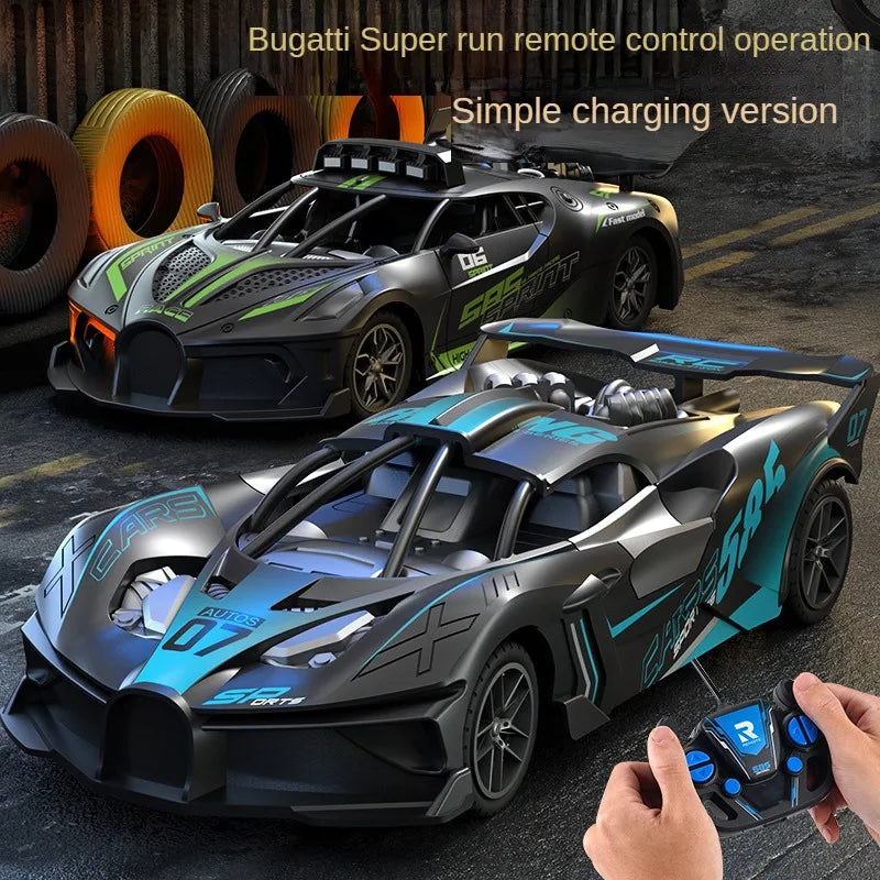 Bugatti Sports Car 1:18 Scale Wireless Remote Control High-Speed Drift Racing Toy Car  ourlum.com   
