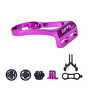 ZTTO Stem Mount: Camera & GPS Holder for Cyclists - Lightweight Aluminum Design  ourlum.com Purple  