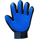 Cat Hair Removal Gloves: Ultimate Grooming Solution for Pets  ourlum.com blue left  