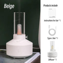 Portable Aroma Diffuser: Relaxation Set with Night Light & USB Humidifier  ourlum.com C Beige 150ml  