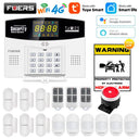 Smart WiFi GSM Alarm System with Remote Access LCD Display