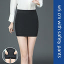 Chic Gray Elastic Skirt: Modern Woman's Fashion Upgrade