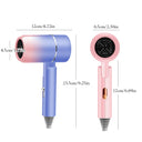 550W Mini Folding Hairdryer With Carrying Bag Travel Use