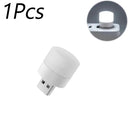 1/10Pcs Mini USB Night Light Warm White Eye Protection Lamp