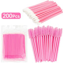 200 Pack Professional Eyelash Extension Micro Brushes