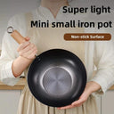 Eco-Friendly Non-Stick Cast Iron Wok Pan for Cookers