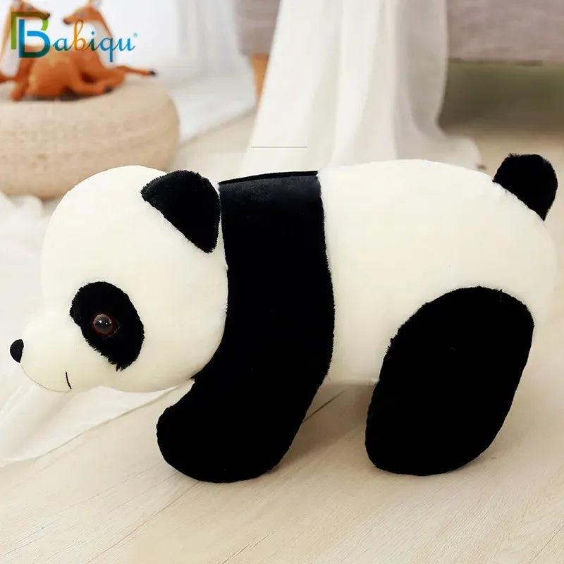 Cute Panda Plush Stuffed Animal Toy Pillow for Girls - Sweet and Safe Gift  ourlum.com   