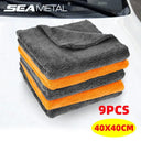 Ultra Plush Microfiber Cleaning Towels for Car and Home