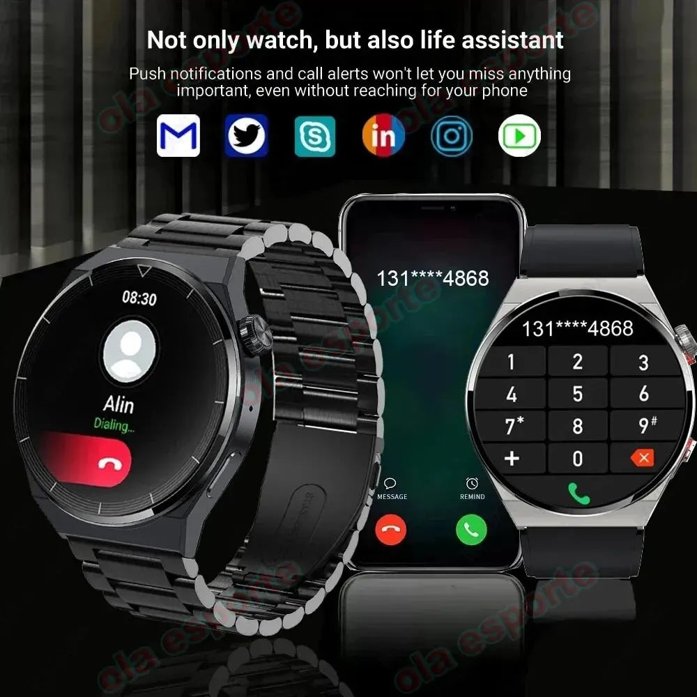 Watch 4 Pro Smart Watch for Men Women Gift 2024 New in Sport SmartWatch Ultimate Design Bluetooth Phone Call WristWatch GPS Band  ourlum.com   