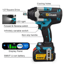 1800N.M Torque Brushless Electric Impact Wrench Cordless