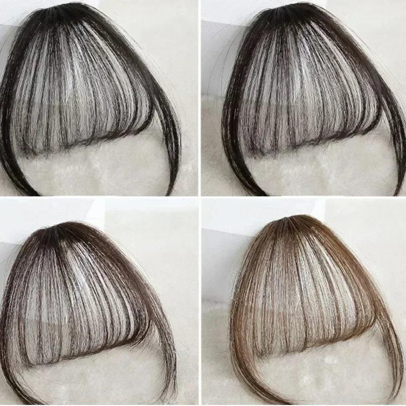 Instant Clip-On Bangs for Effortless Hair Styling  ourlum.com   