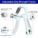 Adjustable Hand Grip Strength Trainer with Counter for Forearm and Wrist Exercise