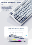 K86 Wireless Hot-Swappable Mechanical Keyboard Bluetooth 2.4g