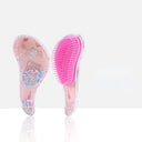 Cartoon Magic Comb Anti-static Massage Unicorn Hair Brushes Tangle Detangle Shower Massage Hairbrush Comb Salon Accessories Pink  ourlum.com NO.1  