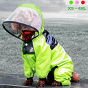 Dog Raincoat with Hoodie: Waterproof Pet Clothes for Dogs  ourlum.com   