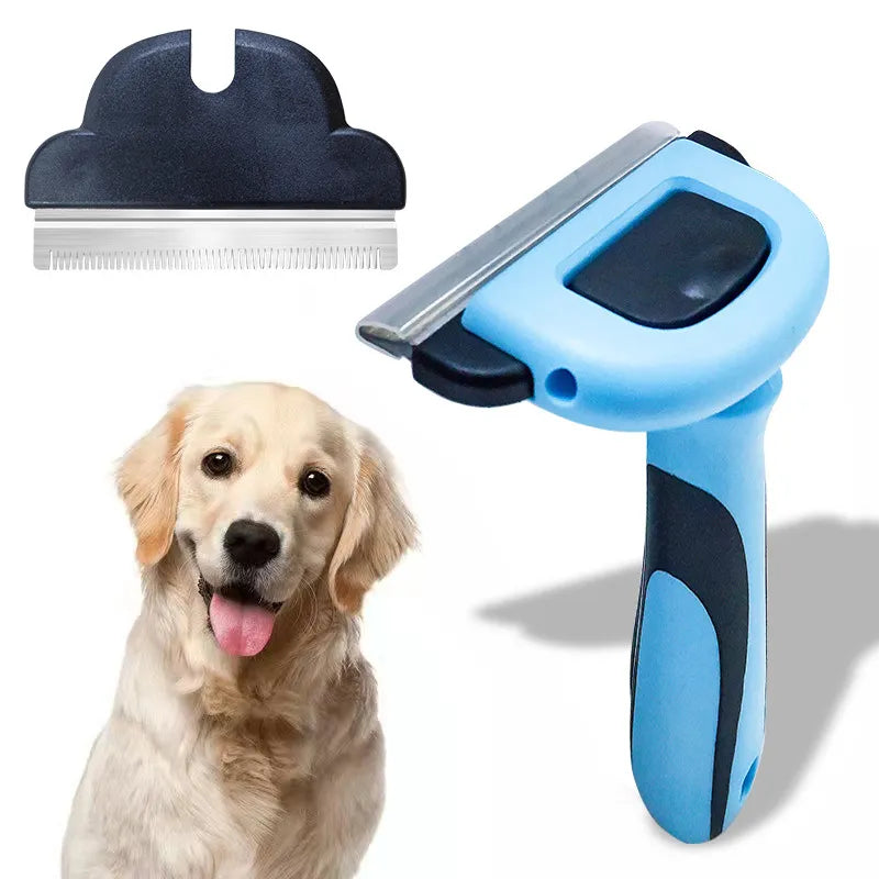 Pet Grooming Tool: Detachable Clipper Attachment, Replaceable Blade, Stainless Steel - Efficient Care  ourlum.com   