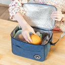 Fresh & Stylish Insulated Lunch Bag Waterproof Oxford Cloth