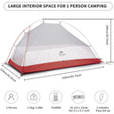 Naturehike Camping Tent Ultralight Portable 1 Person Shelter